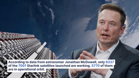 Elon Musk's SpaceX Rockets Past New Milestone, Launches 7,000th Starlink Satellite