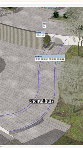 Hasta ahora no me la creo 😯 lo fácil que puede ser modelar rampas curvas en Sketchup con las herramientas adecuadas 😎 🔥Pluging Fredo tools tools Curviloft Fence Maker Qué te pareció esta increíble extensión, piensan que es necesaria? Utilizarias otra herramienta? Quiero saber lo que piensas 👀 #sketchup #diseñodeinteriores #architecture | IMAGINARQ