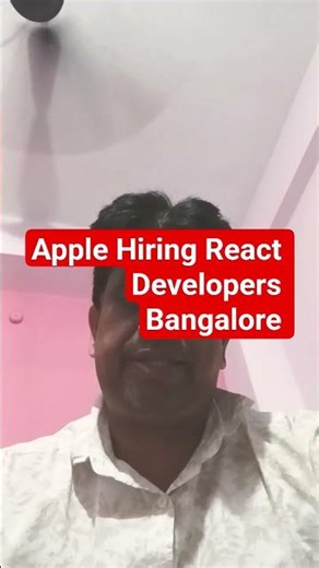 Apple Hiring Frontend Engineer 🔥 | React Developer Jobs | 4+ Years Experience