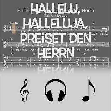 #Shorts: Lied: Hallelu, Halleluja, preiset den Herrn (Religion / Melodie, Akkorde, Noten, Text)