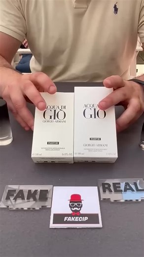 Fake vs Original Giorgio Armani Acqua di Gio Parfum | acqua di gio parfum