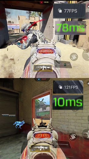 💀 Before and after using the best app to reduce ping in codm My ping is now 10Ms #fixlagincodm#codm