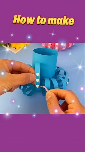How to make a beautiful craft l easy paper craft ideas for beginners