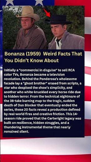 Bonanza (1959) Weird Facts That You Didn’t Know About