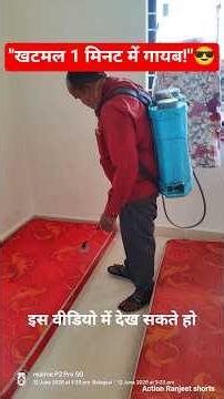 Khatmal Bhagane Ka Easy Pest Control Trick! 😱 #Shorts #pestcontrol