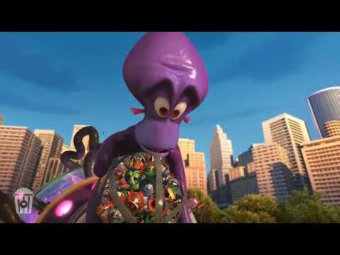 Del (PBS Kids) Punch Robin (Teen Titans Go!) In The Cheek