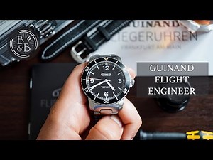 Guinand Flight Engineer Review - Magnetic Field Resistant Tool Watch - Beans & Bezels