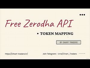 Free Zerodha API : Token Mapping