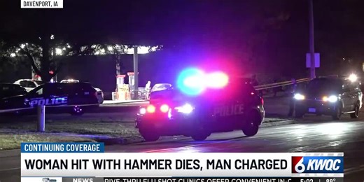 Police: Man hit woman in head with hammer, killing her