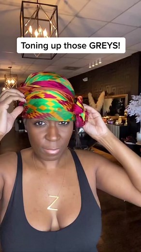 Today I will be toning my greys. First I apply purple shampoo to the g... | purple shampoo for grey hair