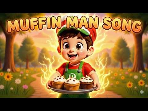 The Muffin Man Song | Classic Nursery Rhymes & Kids Songs 🧁
