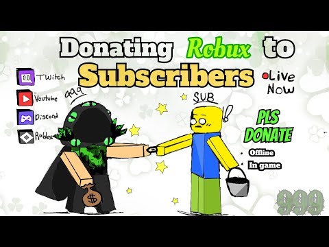[60/365] ROBLOX - 🍀HAPPY ST PATRICKS🍀DONATING TO SUBSCRIBERS🍀FREE ROBUX ON PLS DONATE🍀