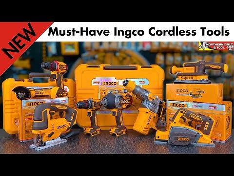 5 New And Exciting Ingco Cordless Tools For Your Toolbox