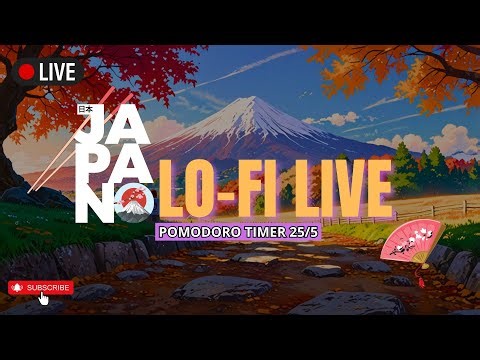 🎧 Live Pomodoro Timer 25/5 | Lofi Music for Study & Work