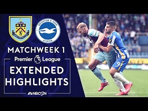 Burnley v. Brighton | PREMIER LEAGUE HIGHLIGHTS | 8/14/2021 | NBC Sports