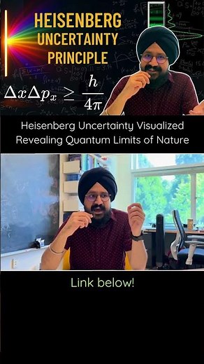 Heisenberg Uncertainty Visualized | Quantum Limits of Nature #quantum #heisenberg #diffraction