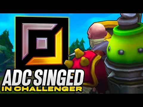 Singed ADC In A Full Challenger Lobby