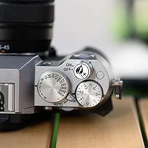 JJC Camera Soft Release Button, Shutter Button for Fuji Fujifilm X-M5 X-T5 X-T4 X-50T X-T30 III II X-PRO3 X00VI X100V X100 X-E5 X-E4 X Half Leica Q3 M10 M9 RX10 IV RX10 III Nikon Zf Df, Leaf Pattern