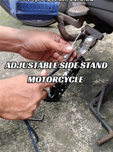 Adjustable CNC Aluminum Alloy Side Stand for Motorcycles