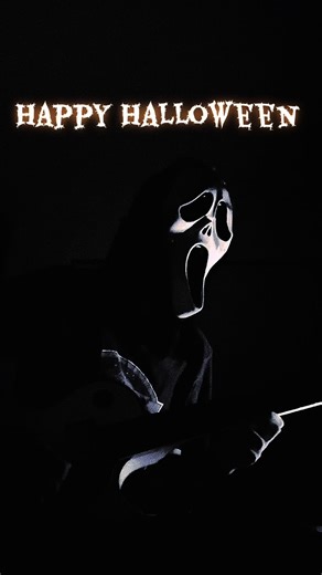 I’m a day late but I don’t care #halloween #guitar #scary #ghostface #fyp