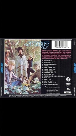 Spirit-The First Album-1968-pt05 #short#1968#debutalbum#psychedlicrock#spirit#jazz#jazzrock#music