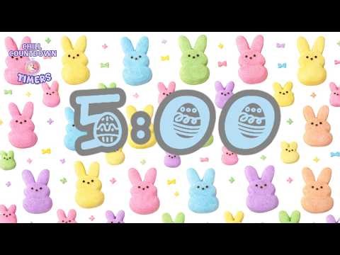 Easter Peeps 5 Minute Lofi Timer 🐥 | Chill Countdown Timers