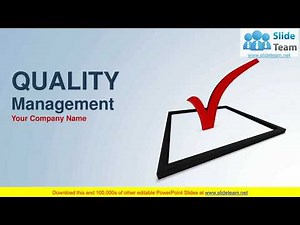 Quality Management Assurance Focus And Approach Complete PowerPoint Presentation With Slides
