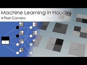 4 pixel cam AI - Machine Learning in Houdini Tutorial