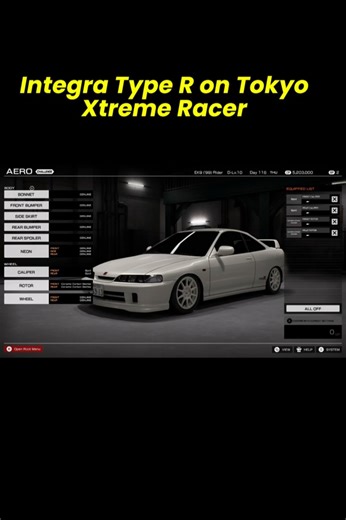 DC ITR in TokyoXtreme Racer #tokyo #pcgaming #steam #typeR #vtec #cars #xtreme #jdm #jdmcars