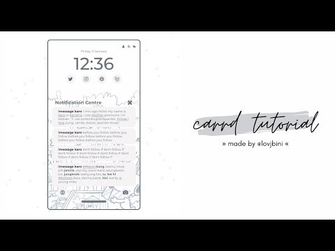 iphone themed (one page) carrd tutorial — © yj4won