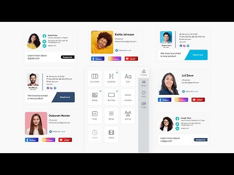 Free Email Signature Generator by Unlayer