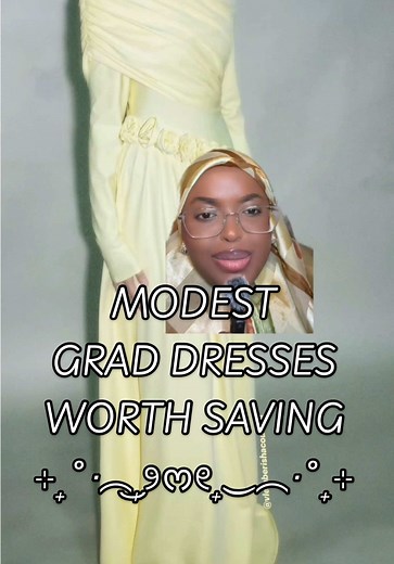 Stunning Modest Graduation Dresses to Save for Your Event