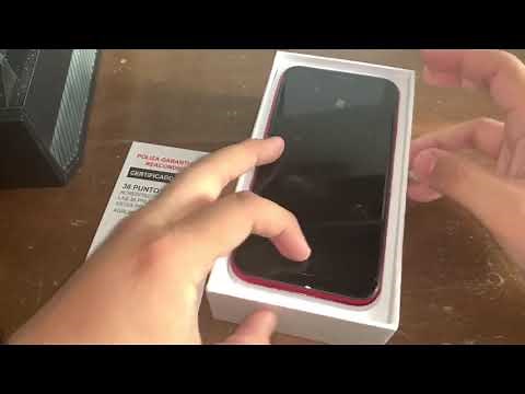 Unboxing iPhone XR Refurbished Walmart Product Red