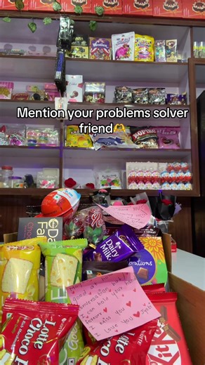 Mention your problems solver friend 🥺❤️ #nehabakery98 #birtamode_jhapa #suprise #gs #fyp #chocolatebox #deliveryallovernepal🇳🇵
