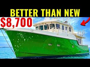 50 Comfortable Liveaboard Trawlers for Couples Under $20k