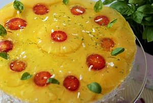 Tarta de piña colada - Paperblog