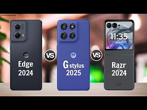 Moto edge 2024 vs Moto G Stylus 5g 2025 vs Moto Razr 2024 || Full Comparison