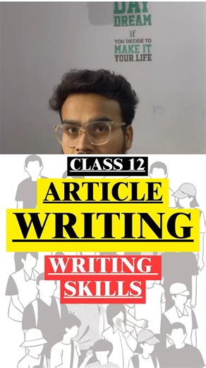 Article Writing | Class 12 English | Writing Section | CBSE Board Exams #examtips #studyenglish