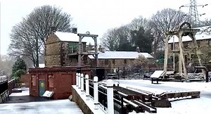 The Elsecar New Colliery, sunk 1794-5 and filmed earlier today in the snow. For centuries, all through the year, and whatever the weather at pit top, generations of locals worked hard, deep underground, in the collieries of the Elsecar Valley. Thank you to Lyndon for sharing. 🏛️❄️ | Elsecar Heritage Centre