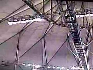 The Moment A Tornado Hit The Georgia Dome