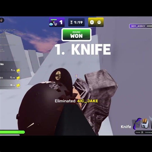 #slowed reasons to switch to knife, freaked out