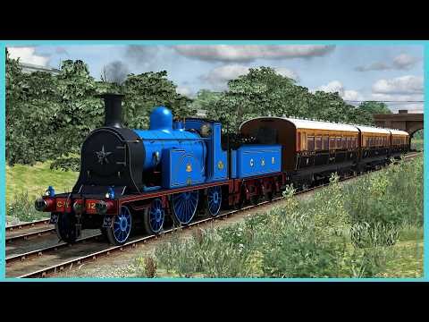 Caledonian Railway '123' Steam Locomotive review ~ Train Simulator