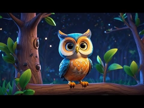 The Owl That Played Hide and Seek 🦉🙈 | Funny Owl Story for Kids | Preschool Learning Adventure