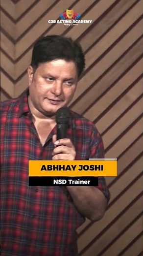 Essential Acting Tools & Techniques | Learn Acting with NSD Trainer | Best Acting Classes #shorts