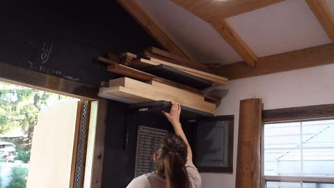 DIY chevron cutting board!