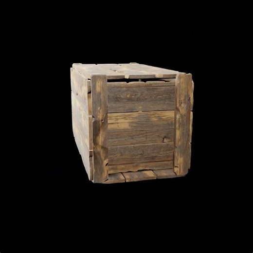 Old Rustic Wooden Crate
