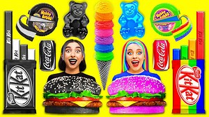 20K views · 554 reactions | Rainbow-colored food or black and white food? It’s one of life’s great mysteries, and it seems like EVEN WE failed to come to a conclusion. I guess there is only one answer: everyone has their own taste! | Multi Do | Facebook