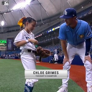 We are all inspired by Chloe. This is amazing. 💙 #BiggerThanBaseball | MLB