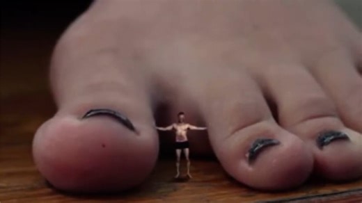 GIANTESS FEET CRUSH POV: You're Trapped!