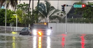 LIVE: Tropical Rainstorm flooding creates chaos in Miami